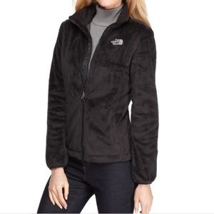 Black North Face Osito Zip Up Fleece